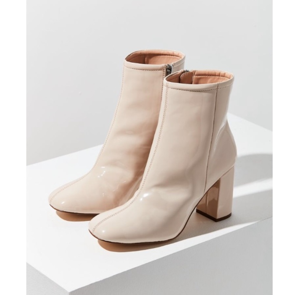 Patent Ankle Boot